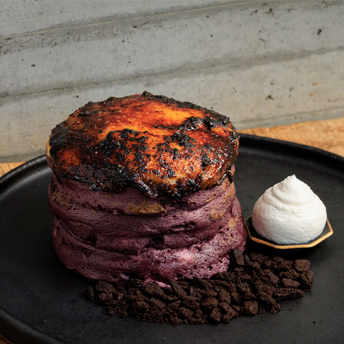 焼き芋ブリュレパンケーキ