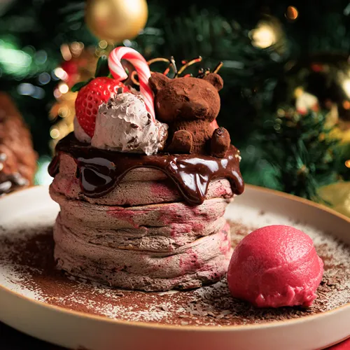 クリスマスパンケーキ